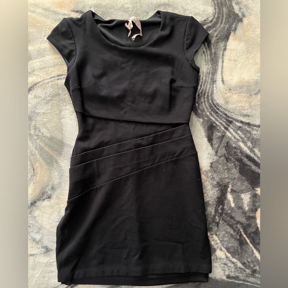 Simple black dress